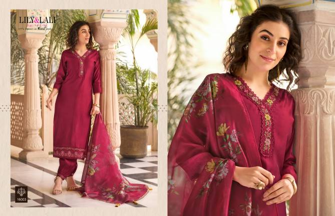 Afghani 2 By Lily Lali Embroidery Kurti With Bottom Dupatta Wholesale Price In Surat